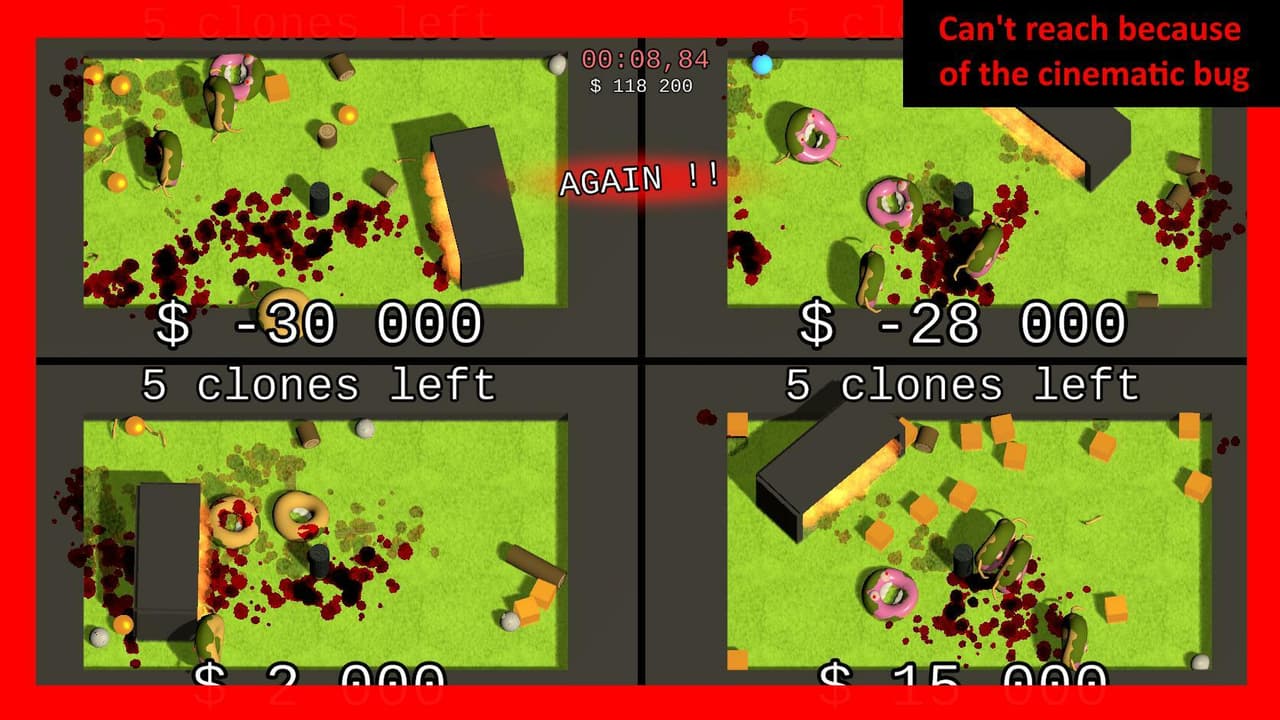 Scanvenging Cloning Puppies vs Zombie Donuts