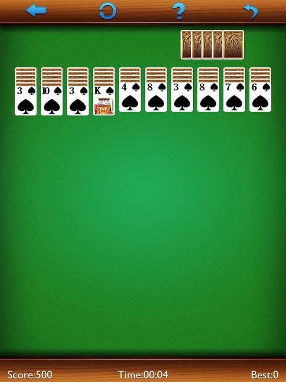 Happy Spider Solitaire HD screenshot 2