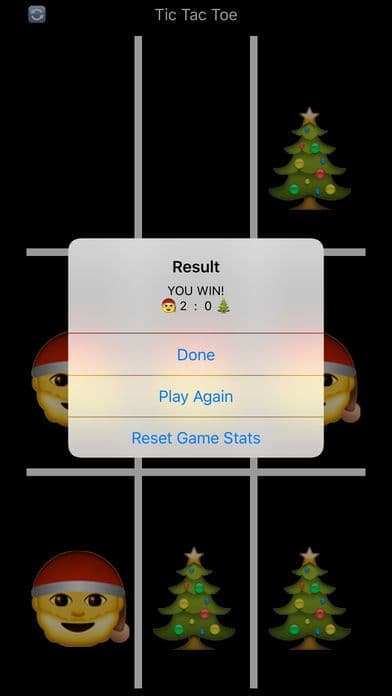 Christmas Tic Tac Toe
