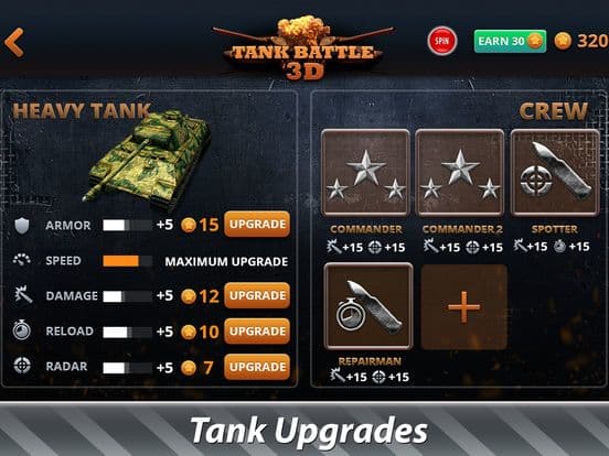 Tank Battles 3D: WWII Warfare