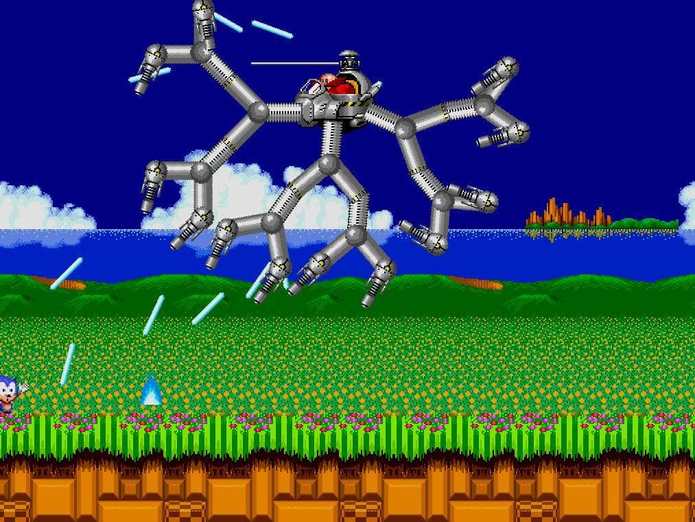 Kill Sonic - Eggman boss builder