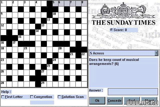 The Sunday Times Crossword Compendium screenshot 2