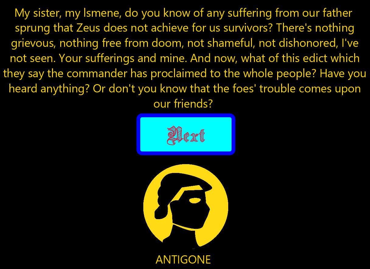 Antigone Dilemma screenshot 2