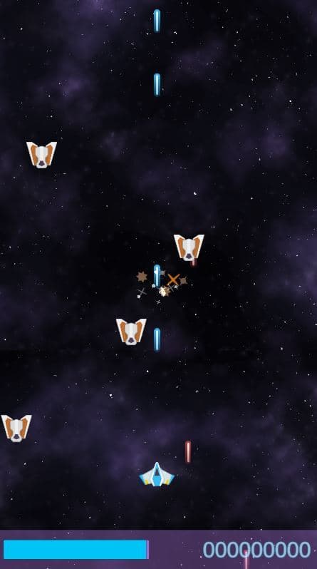 Space Shooter (itch) (Sebastian Grodziński) screenshot 2