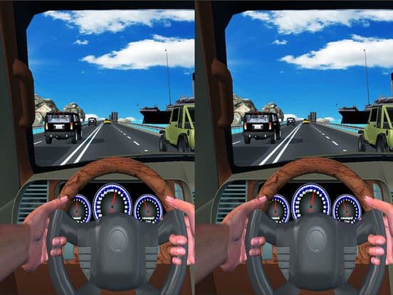 VR-Crazy Car Traffic Racing 2 Free screenshot 5