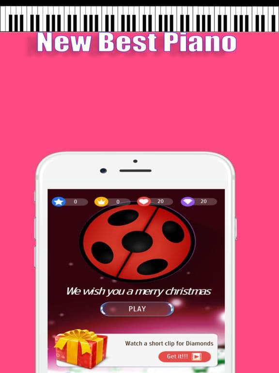 piano ladybug mira Tiles screenshot 5