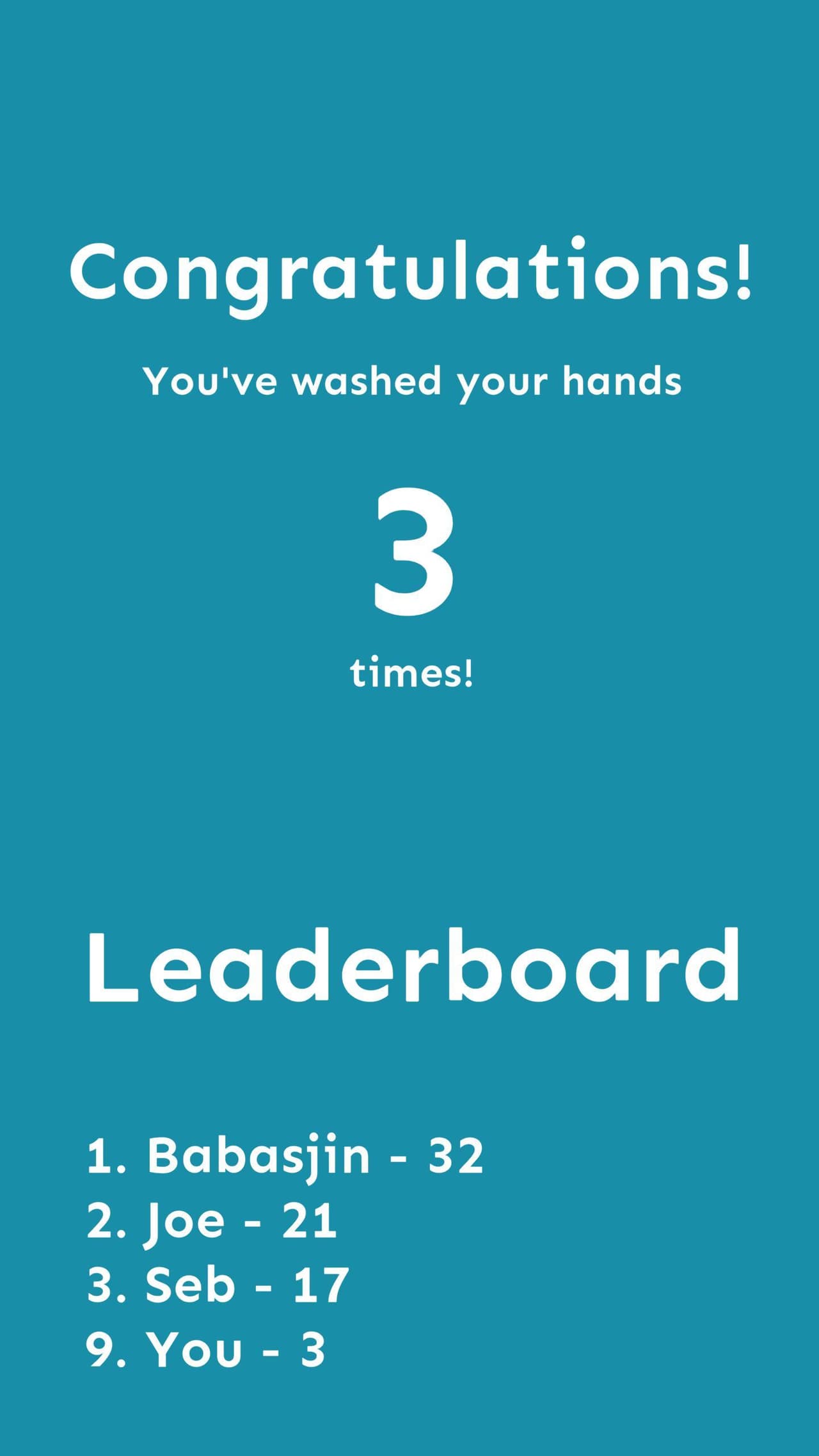 Handwashing Helper