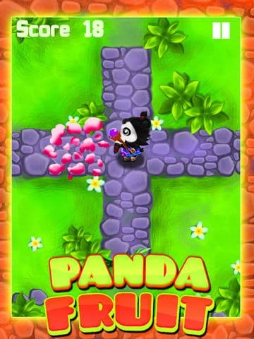 Ninja Panda Fruit Land screenshot 3
