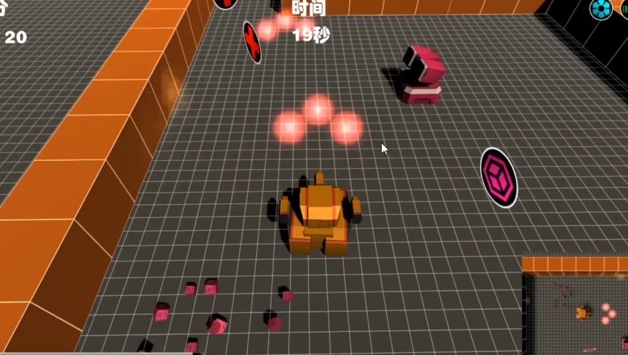 Tank maze screenshot 2