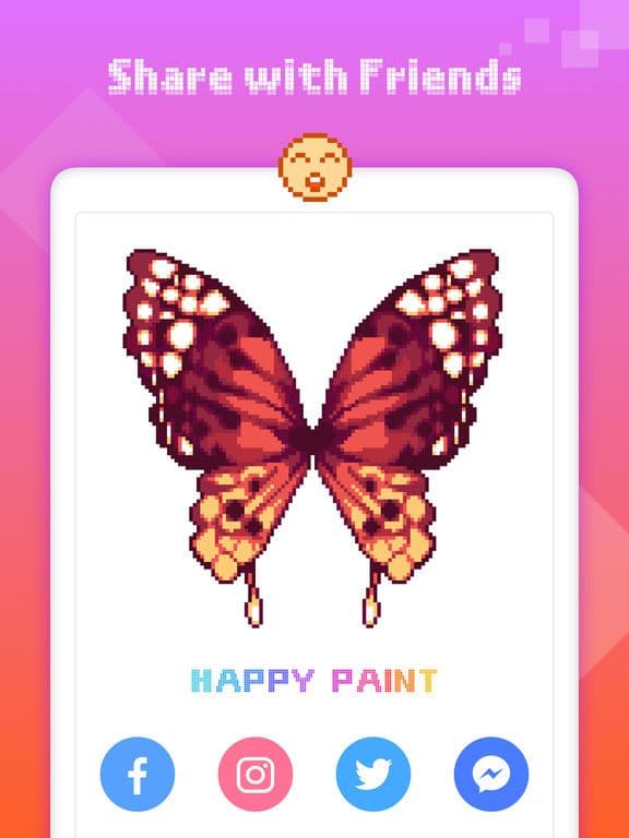 Happy Paint: Color by Number