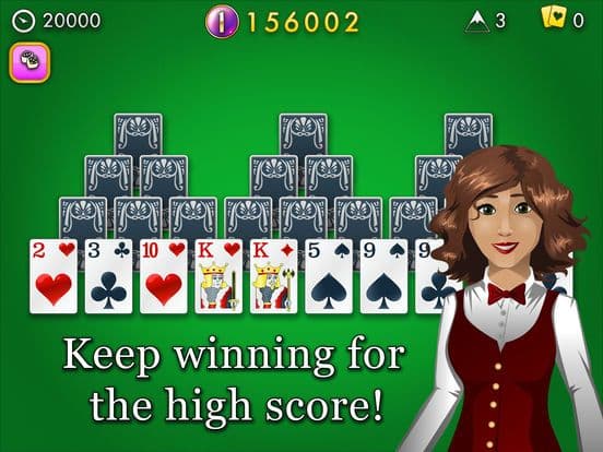 TriPeaks Solitaire Classic screenshot 3