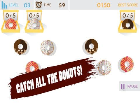 Donuts cake mania: diet cake! - Play the best donuts cake games for free with extreme donuts catching! screenshot 3