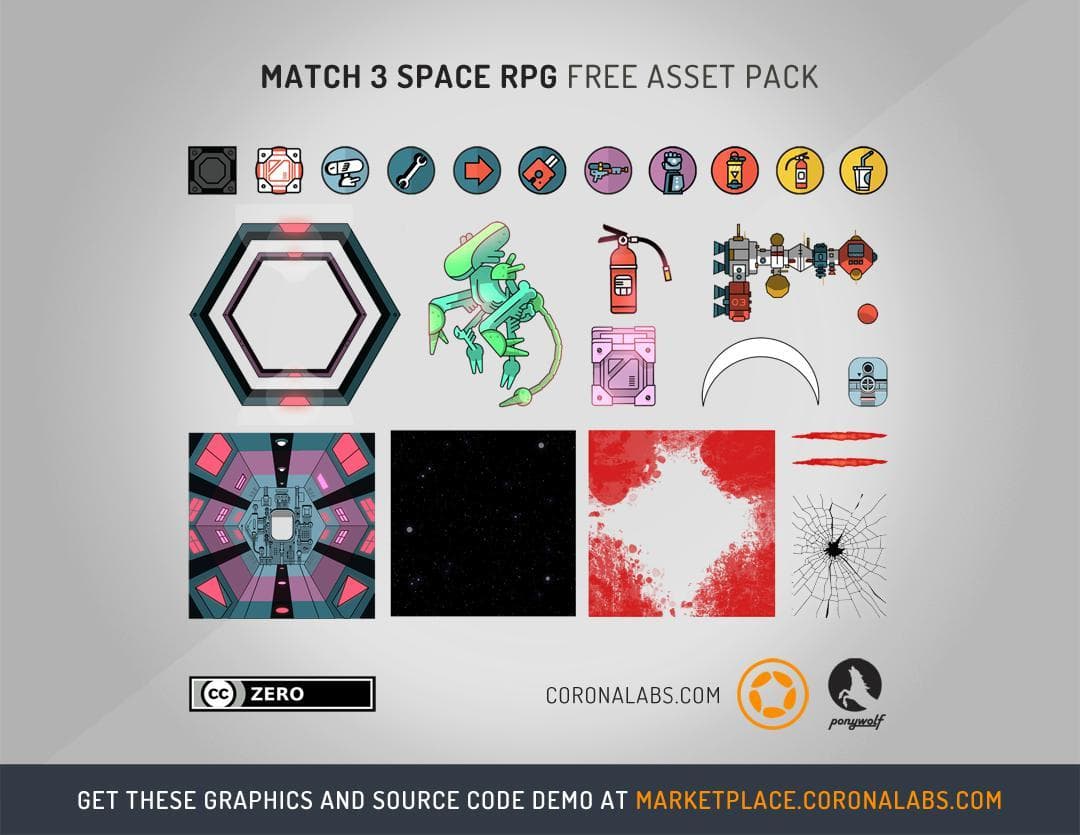 Match Three Space RPG screenshot 2