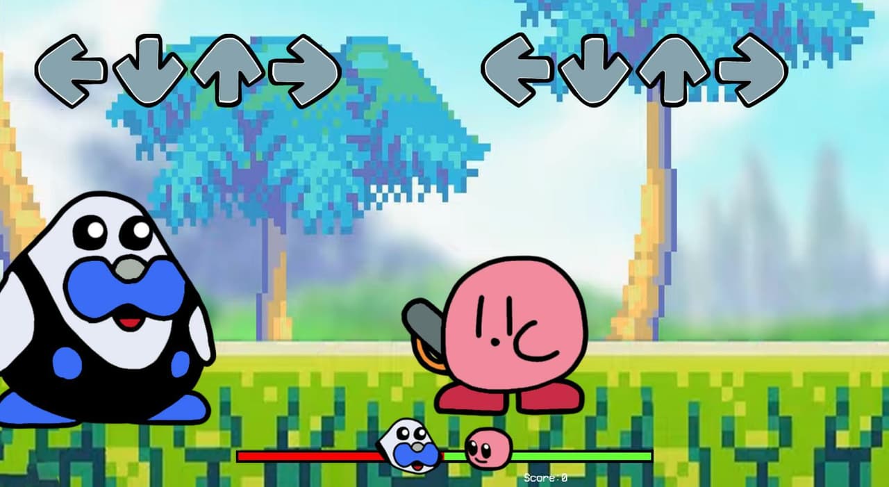 Friday Night Funkin but its Kirby (Beta) screenshot 2