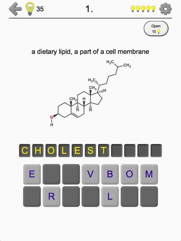 Steroids - Chemical Formulas screenshot 5