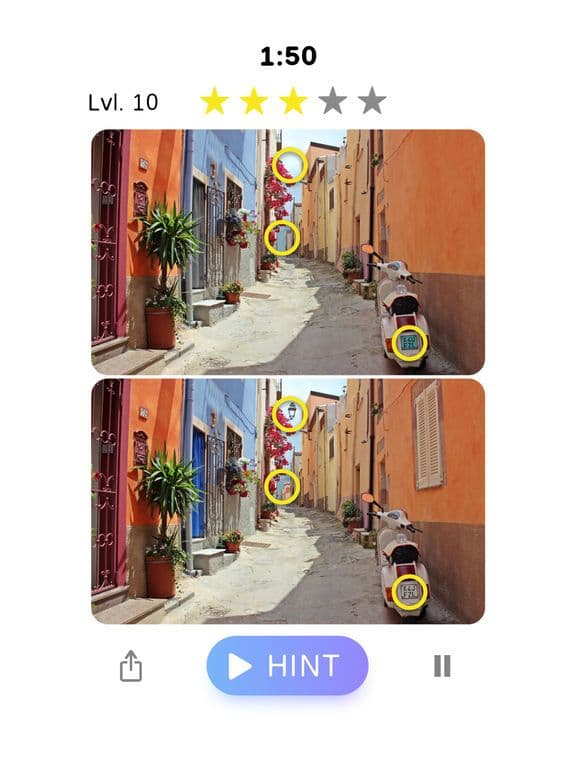 Spot the Difference: Find 5