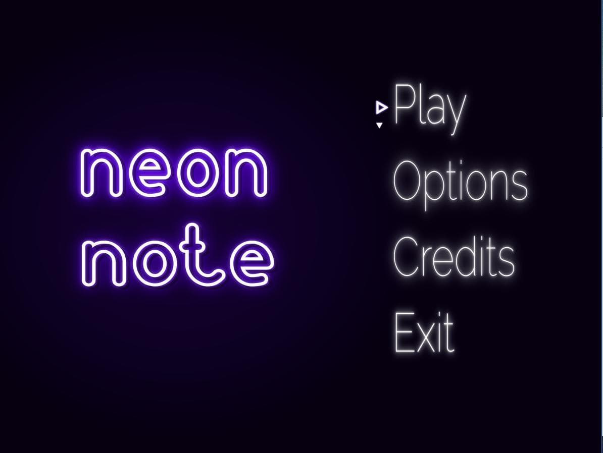 Neon Note screenshot 2