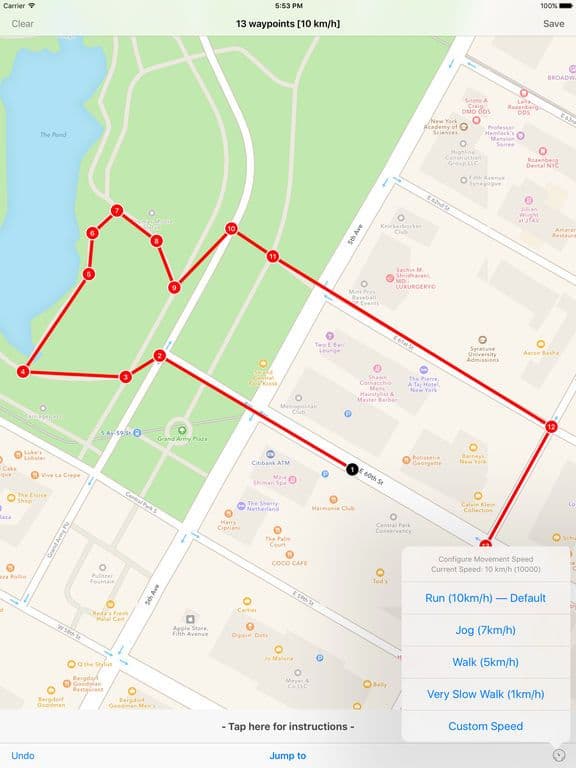 Spoofr — GPS & Location Simulator