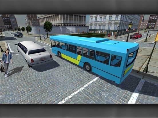 Metro City Bus Public Transport Driving Simulation screenshot 2