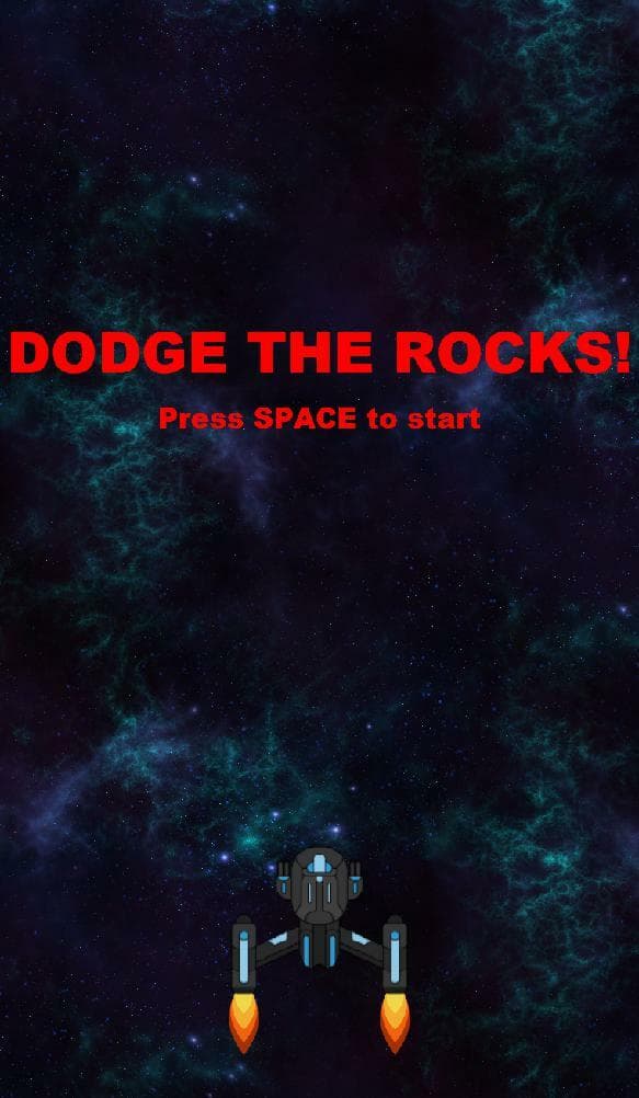 Dodge the rocks! screenshot 2