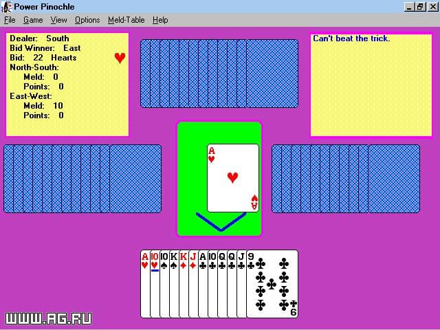 Power Pinochle screenshot 2