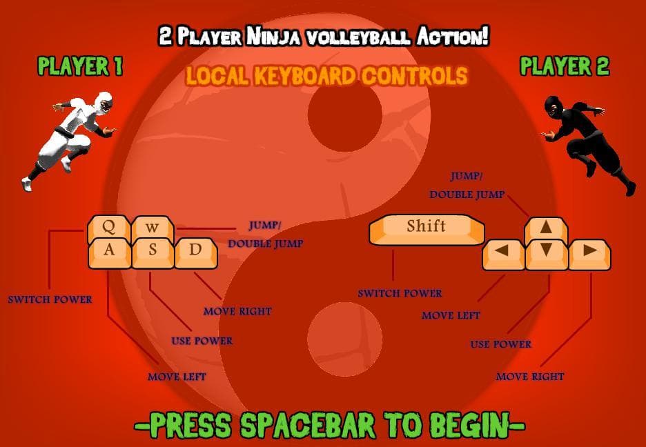 Ninja Volleyball HD screenshot 2
