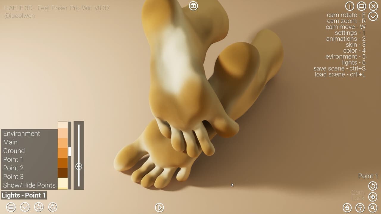 HAELE 3D - Feet Poser Pro screenshot 6