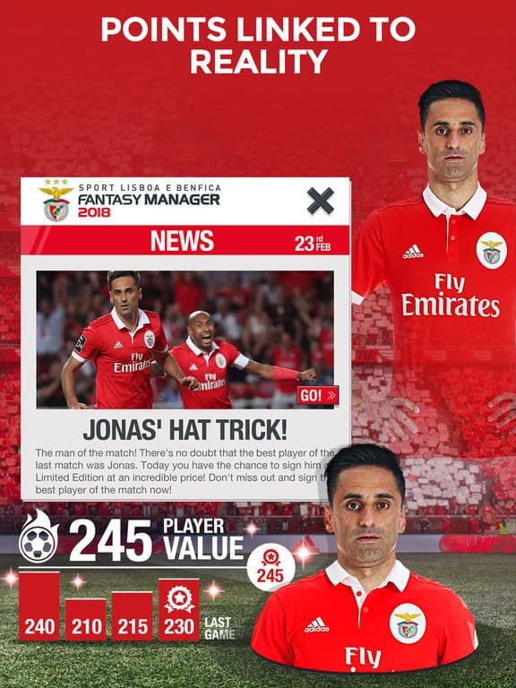 SL Benfica Fantasy Manager 18 screenshot 4