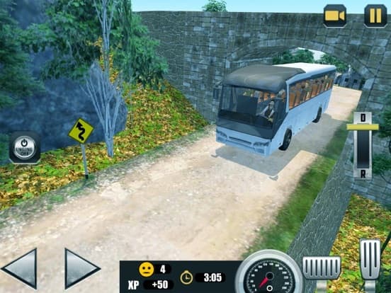 Offroad Bus Hill Transport Sim screenshot 4