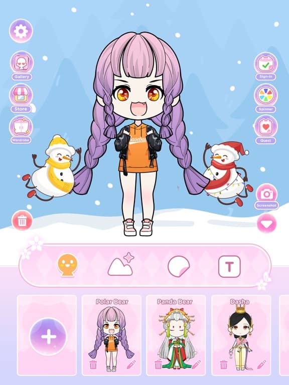 Anna Doll - Dress Up Game screenshot 2