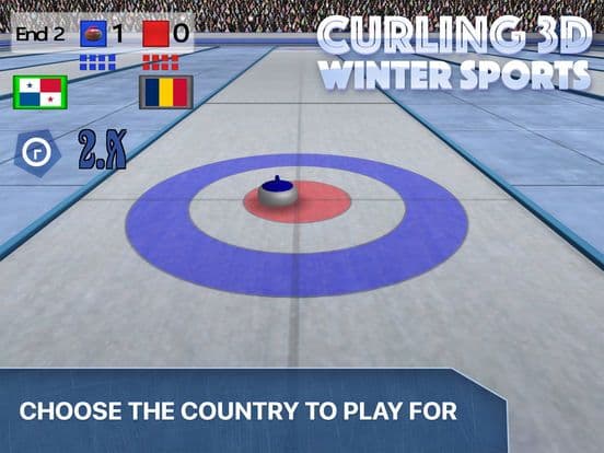 Curling 3D - Winter Sports screenshot 2