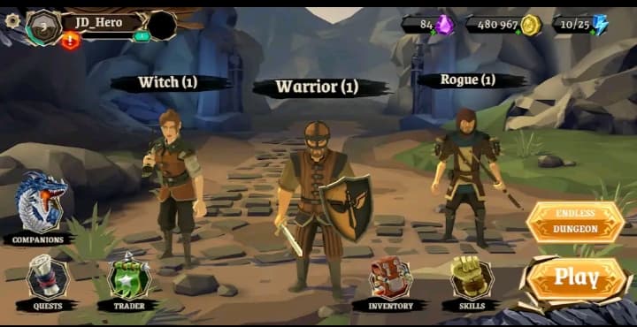 Polygon Fantasy: Diablo-like Action RPG screenshot 5