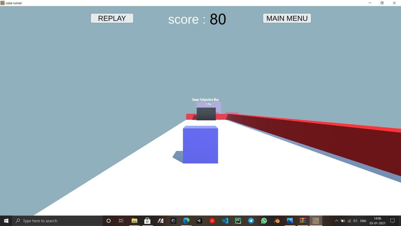 cube runner (itch) (vikky make games) screenshot 6