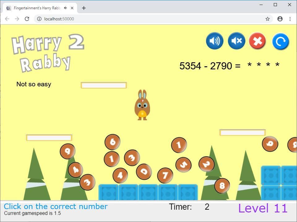 HarryRabby2 Subtracting very large numbers FREE screenshot 2