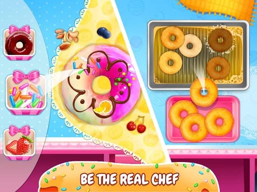 Crazy Donut Cooking Chef - Deep Fried Food Maker screenshot 3