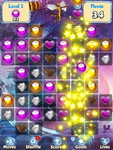 Valentine Crush - Match the Hearts screenshot 6
