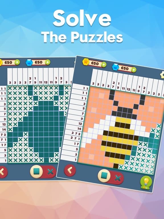 Nonogram Puzzles-Jigsaw Cross screenshot 2