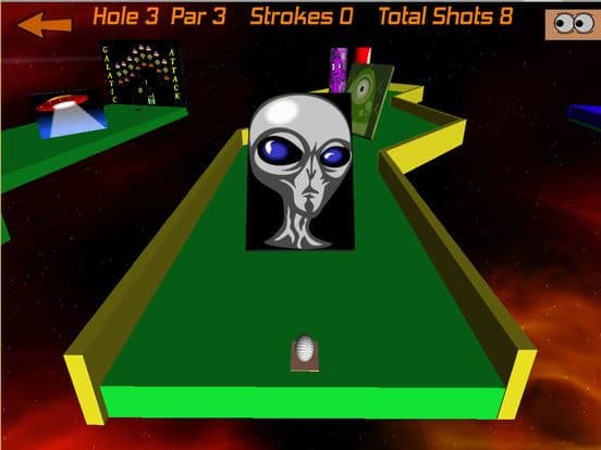 Crazy Golf In Space screenshot 3