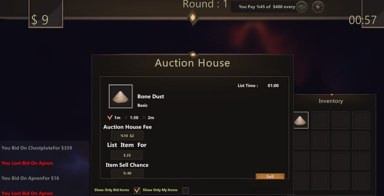 the Auction House screenshot 2