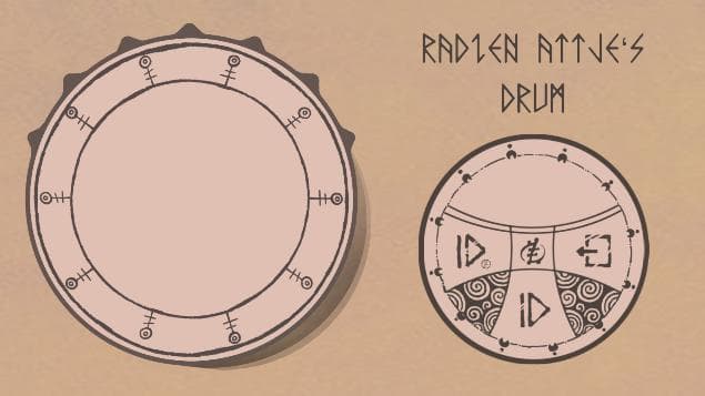 Radien-attje‘s drum