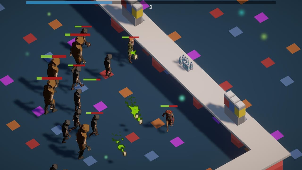 Arcade Survivors (Vojtěch Brůža, linalet)