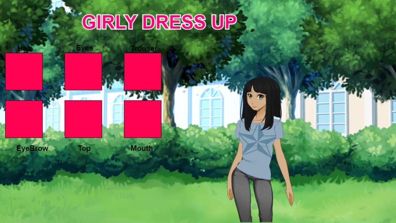 Girly Dress Up Game