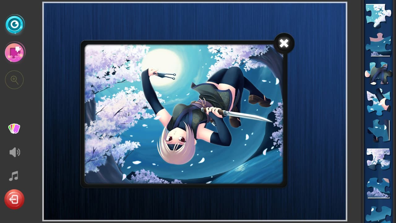 Anime Girls Jigsaw Puzzles (itch) screenshot 5