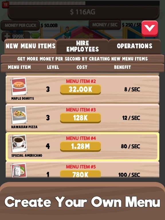 Idle Cafe Tycoon - Tap Story screenshot 3