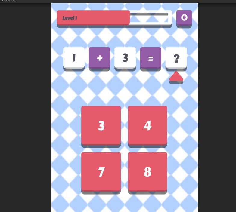 MathGame screenshot 2