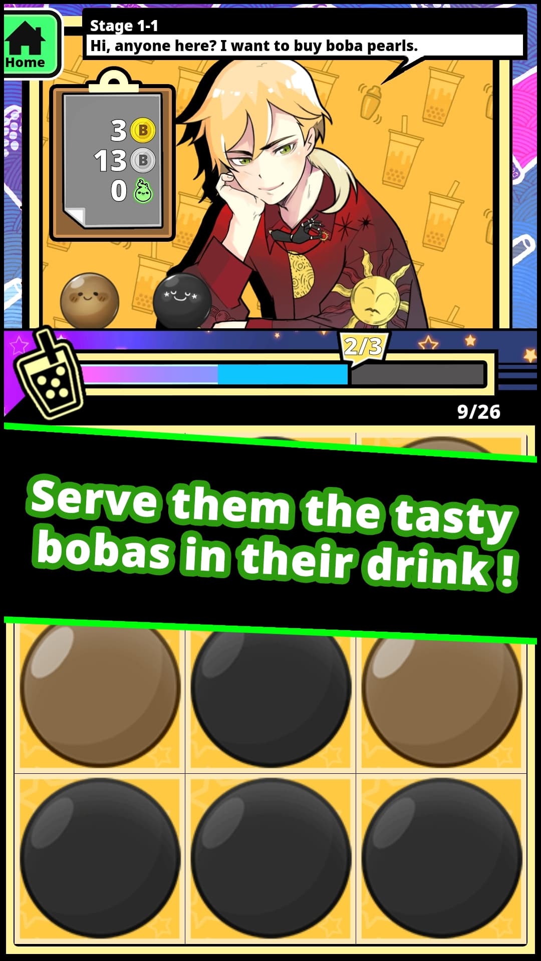 Boba Maker! Challenging Puzzles. Collecting Game. screenshot 2