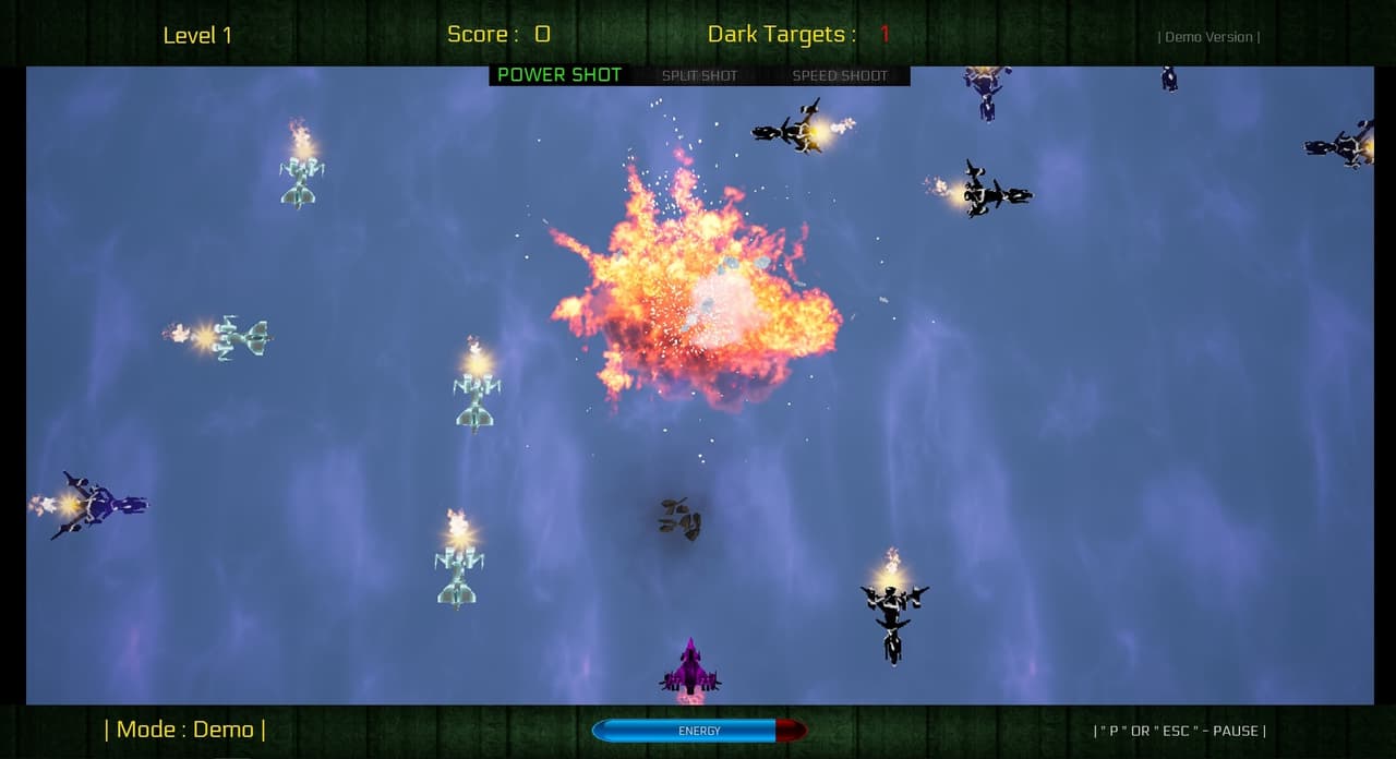 Space Fighter (itch) (Vlatko Chankulovski) screenshot 3