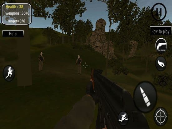 jungle commando Shooter War screenshot 5