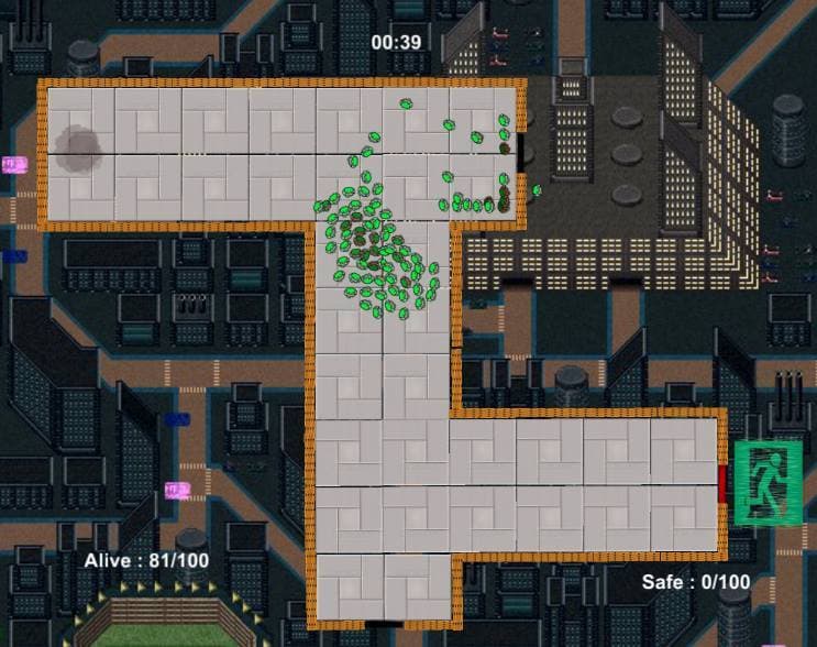 Crowd Panic Simulator screenshot 4
