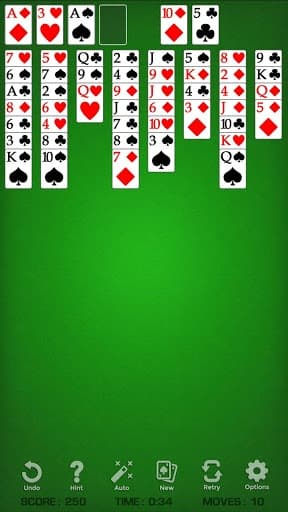 Freecell Solitaire Classic screenshot 2